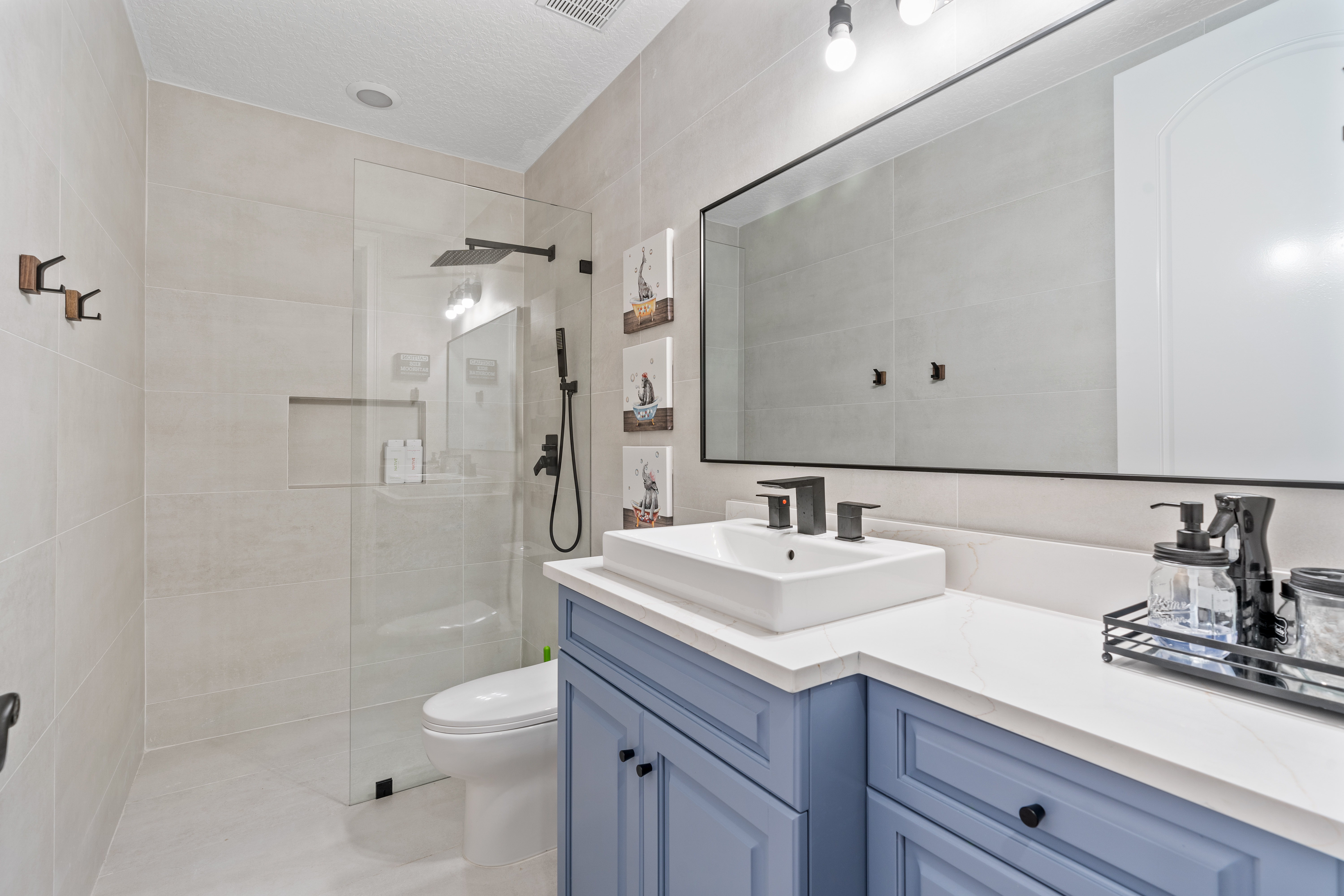Bagno dei ragazzi di Casa Chiara
