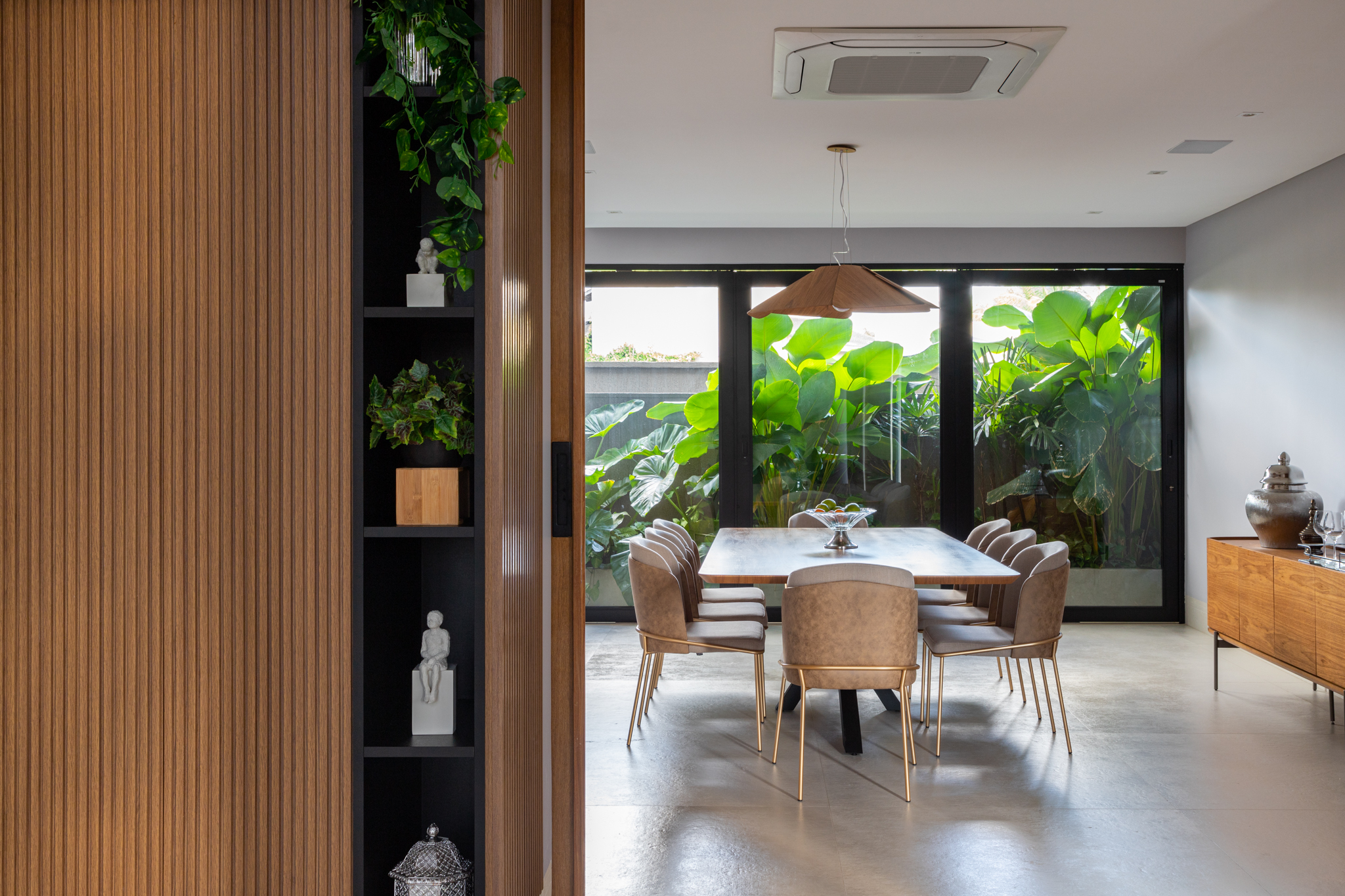Sala da pranzo di Casa Contrappunto